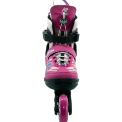 K2 Lumi Pro, rulleskøjter, junior, pink/blå