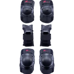 K2 Prime Pad Set, beskyttelsessæt, herre, sort