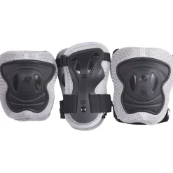 K2 Skates Pad Set, beskyttelsessæt, junior, grå
