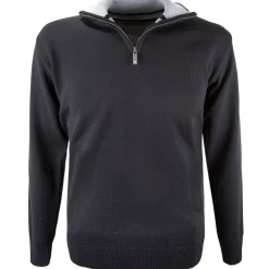 Kama Bjørn Merino Sweater, herre, sort