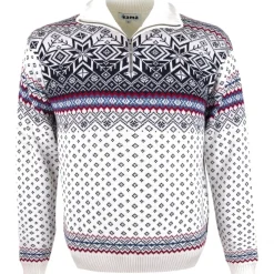 Kama Lykke, sweater, hvid