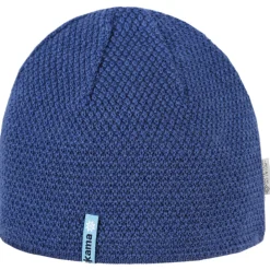 Kama strikket hue, Gore Windstopper, blå