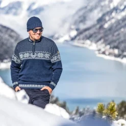 Kama Thor Merino Sweater, herre, navy