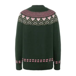Kari Traa Sundve Knit, trøje, dame, mørkegrøn