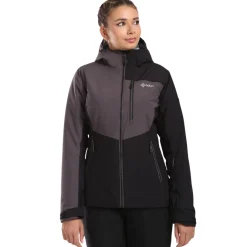 Kilpi Flip, skijakke, plus size, dame, sort