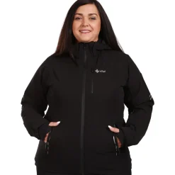 Kilpi Valera, skijakke, plus size, dame, sort