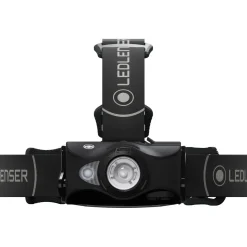 Ledlenser MH8, pandelampe, sort