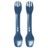Lifeventure Ellipse Spork 2-Pack, bestik, mørkeblå