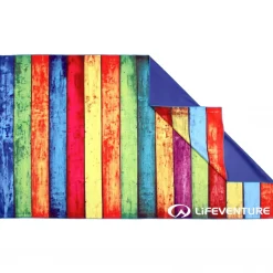 Lifeventure Trek Towel i Genanvendt SoftFibre, Stripes