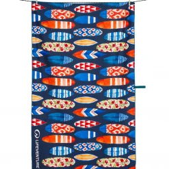 Lifeventure Trek Towel i Genanvendt SoftFibre, surfboard