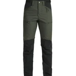 Lundhags Makke High Waist Curved Pant W, vandrebukse, dame, grøn/sort