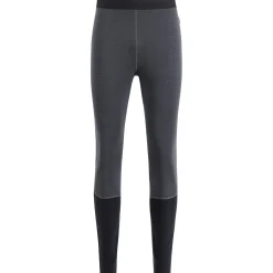 Lundhags Prime Merino Long John M, skiunderbukser, herre, grå/sort