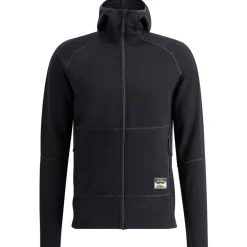 Lundhags Tived Merino Hoodie M, mellemlag, herre, sort