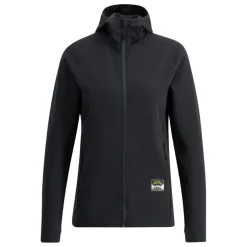 Lundhags Tived Merino Hoodie W, mellemlag, sort