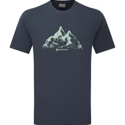 Montane Dual Mountain T Shirt, herre, blå