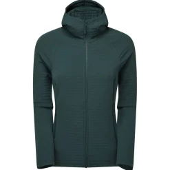 Montane F Protium Xt Hoodie, fleecetrøje, dame, grøn