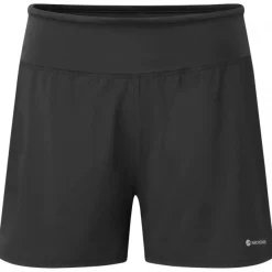 Montane F Slipstream 4 Shorts, dame, sort