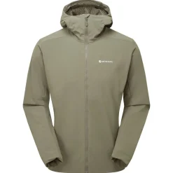 Montane Khamsin Hoodie, softshelljakke, herre, grøn