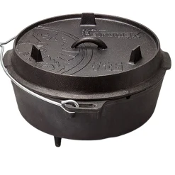 Petromax Dutch Oven FT9, Støbejernsgryde, sort