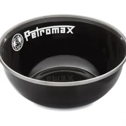 Petromax Enamel Bowls black 2 pieces 160ml, skål, sort