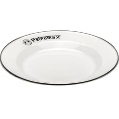 Petromax Enamel Plates white 2 stk (18 cm), Tallerkner, Hvid