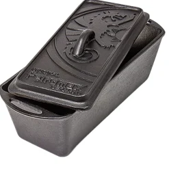 Petromax Loaf Pan K4 med låg, Brødform, sort