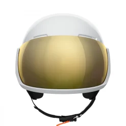 POC Levator MIPS, skihjelm med visir, hydrogen white