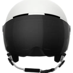 POC Obex Visor, skihjelm med visir, hydrogen white