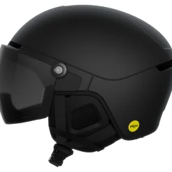 POC Obex Visor, skihjelm med visir, uranium black matt