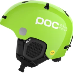 POCito Fornix MIPS, skihjelm, junior, fluorescent yellow/green