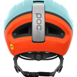 POCito Omne MIPS, cykelhjelm, junior, indicolite blue matt/carnelian orange matt