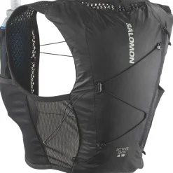 Salomon ACTIVE SKIN 4, løbevest, dame, sort/sølv
