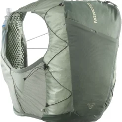Salomon Active Skin 12 Set, løberygsæk, grøn