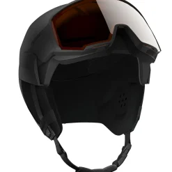 Salomon Osmo, skihjelm med visir, sort