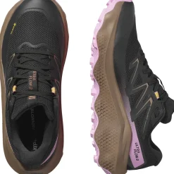 Salomon Ultra Flow 2 GTX, trailsko, dame, sort/lilla