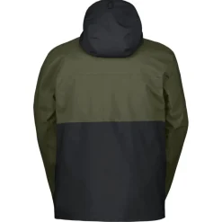 Scott Ultimate Dryo 10, skijakke, herre, mørkegrøn/sort