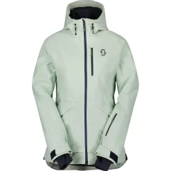 Scott Ultimate Dryo Ripstop, skijakke, dame, lysegrøn