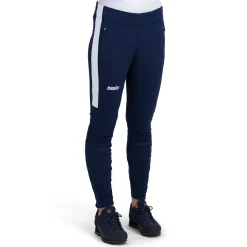 Swix Nordic XC, softshellbukser, dame, navy