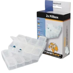 TravelSafe Pillekasse, 2 stk.