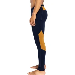 Ulvang Peak Map Tights, skiunderbukser, herre, mørkeblå/cathay spice