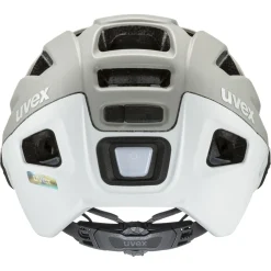 Uvex finale visor, cykelhjelm, lysegrå/hvid