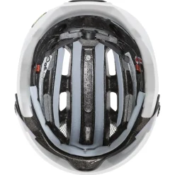 Uvex finale visor, cykelhjelm, lysegrå/hvid