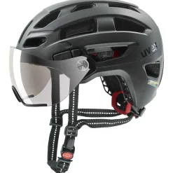 Uvex finale visor, cykelhjelm, sort