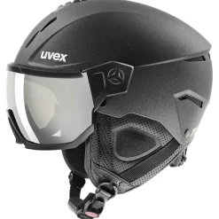 Uvex Instinct Visor, skihjelm med visir, sort