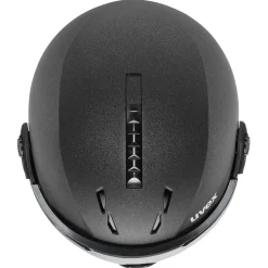 Uvex Instinct Visor, skihjelm med visir, sort