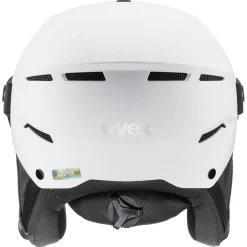 Uvex Instinct Visor, skihjelm med visir, hvid