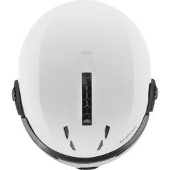 Uvex Instinct Visor, skihjelm med visir, hvid