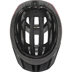 Uvex I-Vo 2 MIPS, cykelhjelm, rød/sort