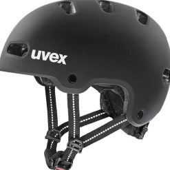 Uvex Kid 4, cykelhjelm, junior, sort