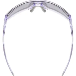 Uvex skyryse, solbriller, transparent lilla